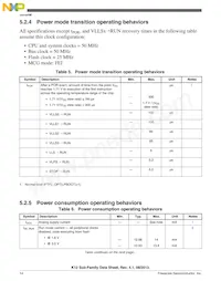 MK12DN512VLK5R Datasheet Page 14
