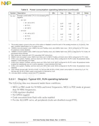 MK20DX256VLQ10R Datasheet Page 19