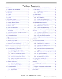 MK20DX256VML7 Datasheet Page 2