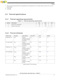 MK22DN512VLH5 Datasheet Page 21