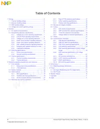 MK22FN1M0VLQ12 Datasheet Page 4