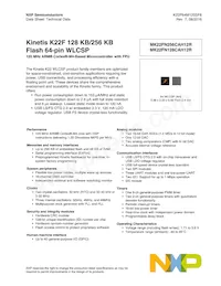 MK22FN256CAH12R Datenblatt Cover
