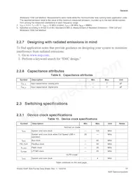 MK24FN1M0CAJ12R Datasheet Page 17