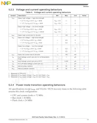 MK30DX128VMC7 Datasheet Page 13