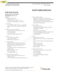 MK30DX64VLK7R Datasheet Cover