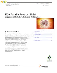 MK50DN512ZCLQ10 Datasheet Cover