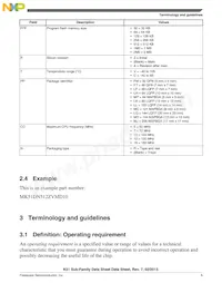 MK51DN512ZCMC10 Datasheet Page 5