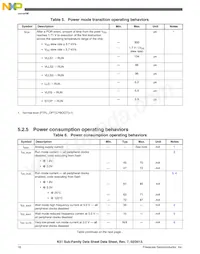 MK51DN512ZCMC10 Datasheet Page 16