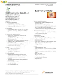 MK60DN512ZVMC10 Datasheet Copertura