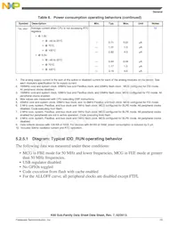 MK60DN512ZVMC10 Datasheet Page 19