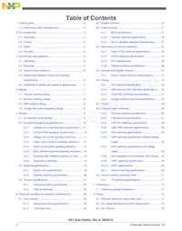 MK61FN1M0CAA12R Datasheet Page 2