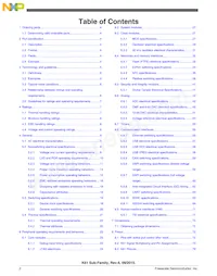 MK61FN1M0CAA12R Datasheet Pagina 2