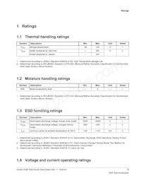 MK63FN1M0VLQ12R Datasheet Page 5