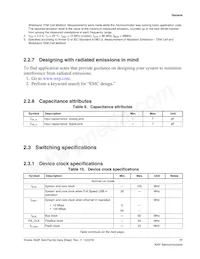 MK63FN1M0VLQ12R Datasheet Page 17