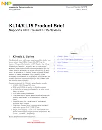 MKL14Z64VLK4R Datasheet Cover
