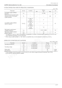 ML610Q422-NNNTBZ03A7 Datenblatt Seite 22