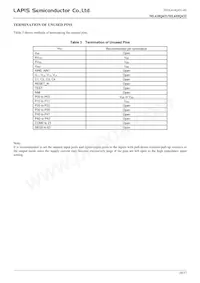 ML610Q432A-NNNTC03A7 Datasheet Page 20