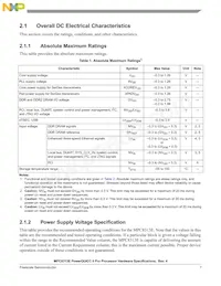 MPC8313ZQAFFB Datasheet Page 7