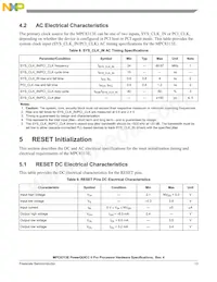 MPC8313ZQAFFB Datasheet Page 13