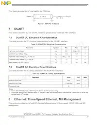 MPC8313ZQAFFB Datasheet Page 21