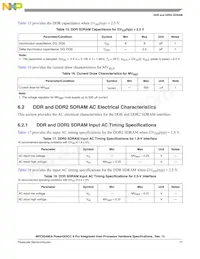 MPC8349ECZUAJFB Datasheet Page 17