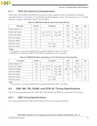 MPC8349ECZUAJFB Datasheet Page 23