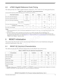 MPC8377CVRAGDA Datasheet Page 15