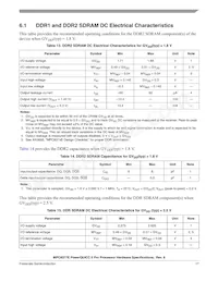 MPC8377CVRAGDA Datasheet Page 17