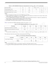 MPC8377CVRAGDA Datasheet Page 18