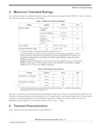 MPC852TVR66 Datasheet Page 5
