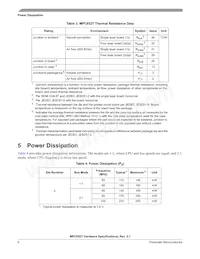 MPC852TVR66 Datasheet Page 6