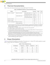 MPC862PCZQ80B Datasheet Page 10
