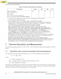 MPC862PCZQ80B Datasheet Page 12