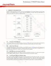 N79E875RALG Datasheet Pagina 12