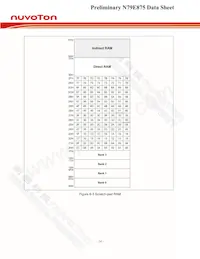 N79E875RALG Datasheet Pagina 14