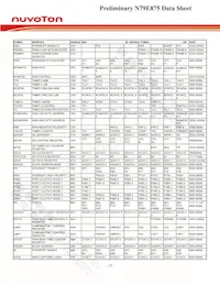 N79E875RALG Datasheet Pagina 18