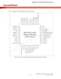 NUC100VD3AN Datasheet Page 15