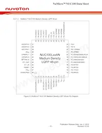 NUC100VD3AN 데이터 시트 페이지 15