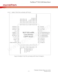 NUC100VD3AN Datasheet Pagina 17