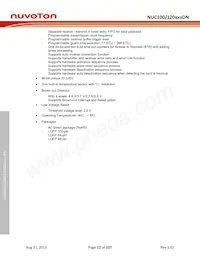 NUC120RD2DN Datasheet Page 12