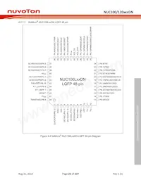 NUC120RD2DN數據表 頁面 23