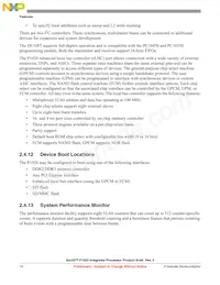 P1020NXN2DFB Datasheet Page 14