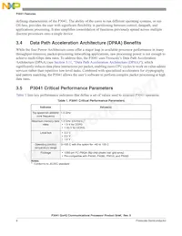 P3041NSE7PNC Datasheet Page 8