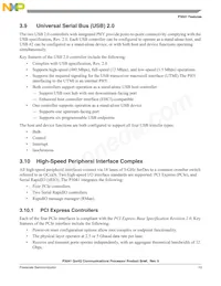 P3041NSE7PNC Datasheet Page 13
