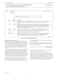 P87LPC762FN Datasheet Page 18