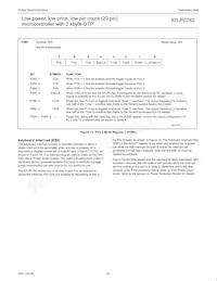 P87LPC762FN Datasheet Page 23