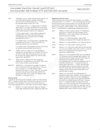 P87LPC767FD Datasheet Page 20