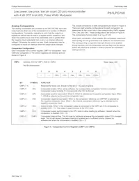 P87LPC768FN Datasheet Page 15