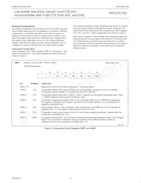 P87LPC769HD Datasheet Page 17
