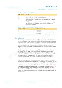 P87LPC778FDH Datasheet Page 14